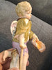 Antique Sculpture Subject Angel Statue Meissen Porcelain Germany 18th 19th Century