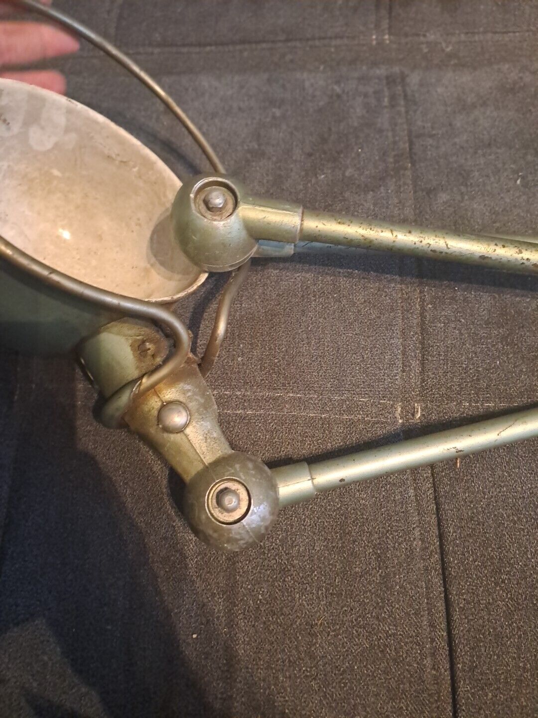 Vintage Jieldé industrial lamp, 3 arms