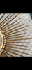 VINTAGE CHATY VALLAURIS SIGNED WITCH'S EYE MIRROR POILLERAT SUNBURST MIRROR XX