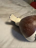 Canard mandarin en bois massif sculpté, leurre vintage du capitaine harry jobes