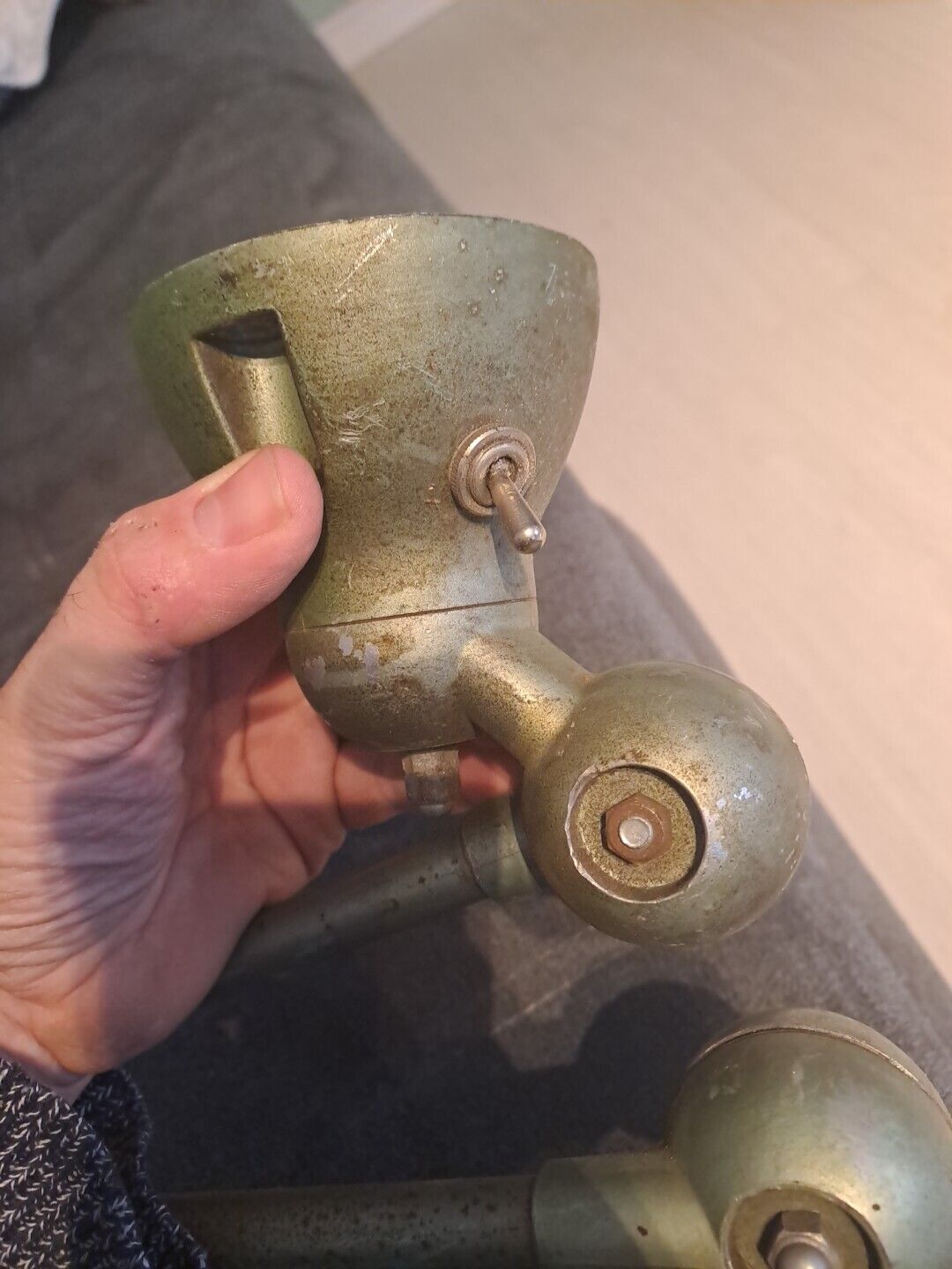 Vintage Jieldé industrial lamp, 3 arms