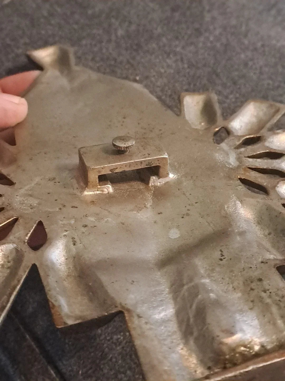 Ancienne Plaque Bronze  VINS NICOLAS collection 19ème