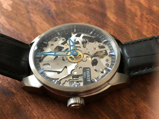 Tissot T-Complication Squelette Mechanical Men's Watch-T070.405.16.411.00