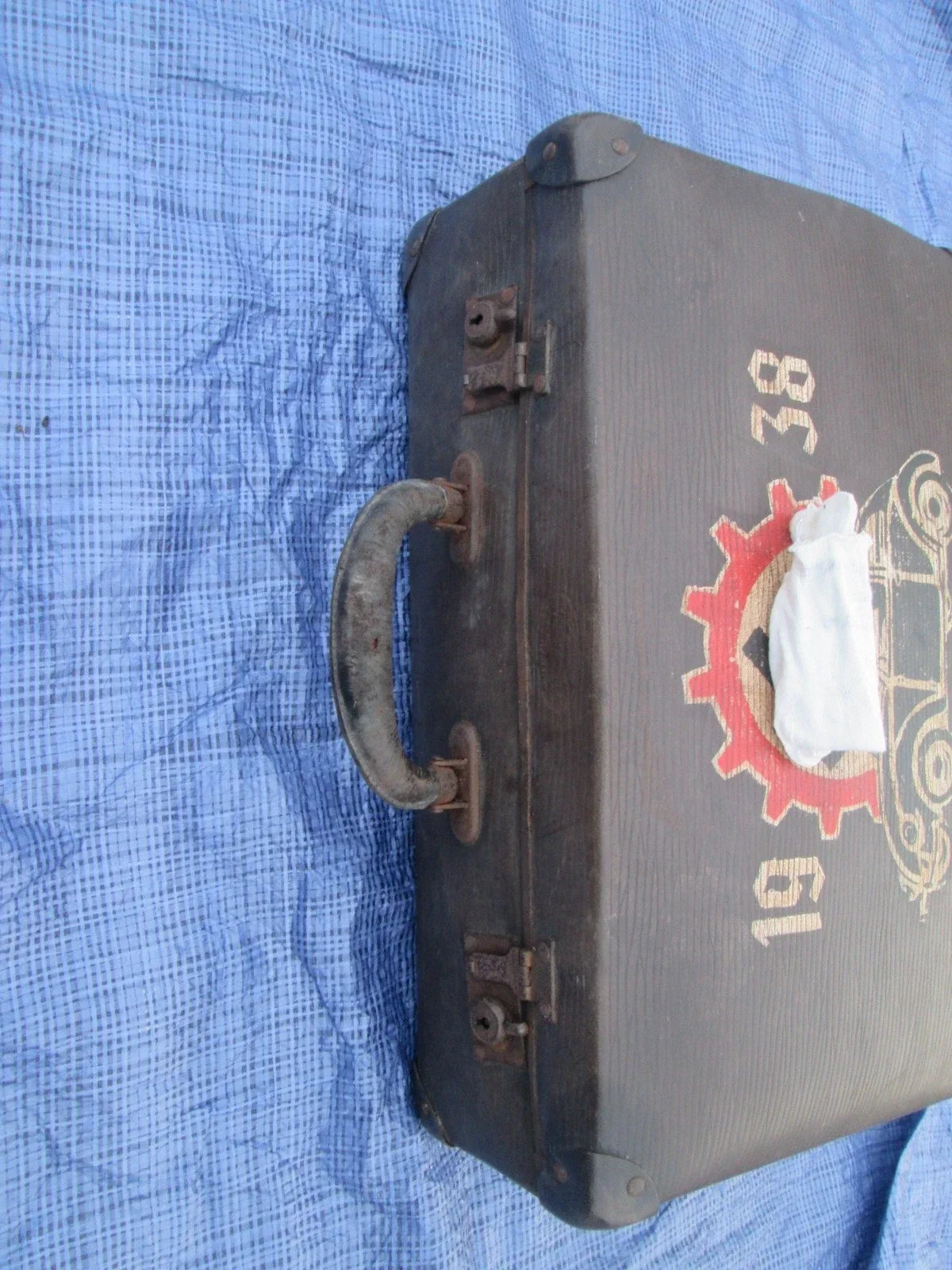 WWII German Volkswagen KDF Wagen suitcase 1938 1940 1944 VW Beetle