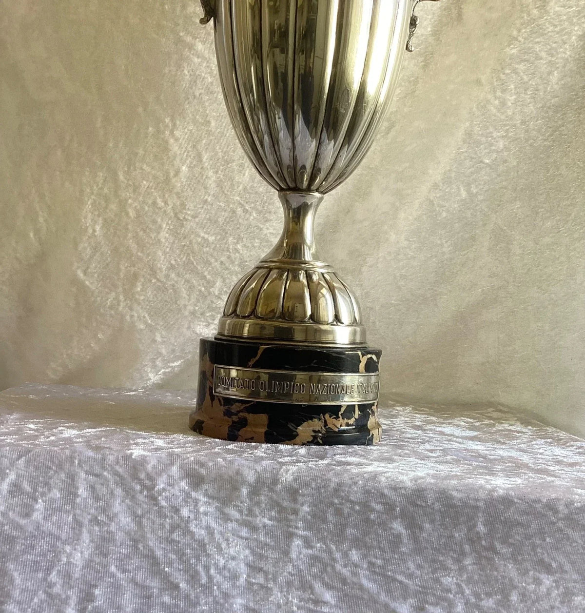 RARE GRANDE COUPE  TROPHÉE ANCIENNE ARGENT MASSIF