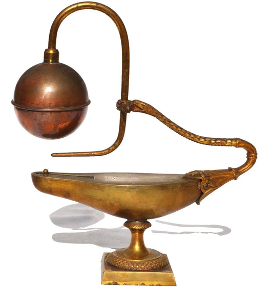 Rare Fire Fountain - Docimastic Lamp Signed BREUZIN - 1st Empire Early 19th Century