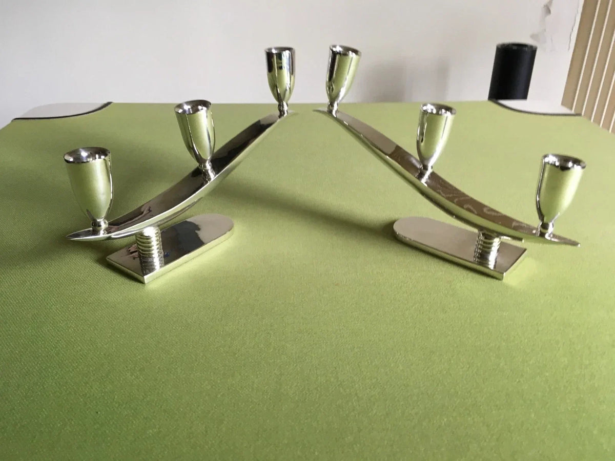 vintage sterling silver 925 Mexico candlesticks