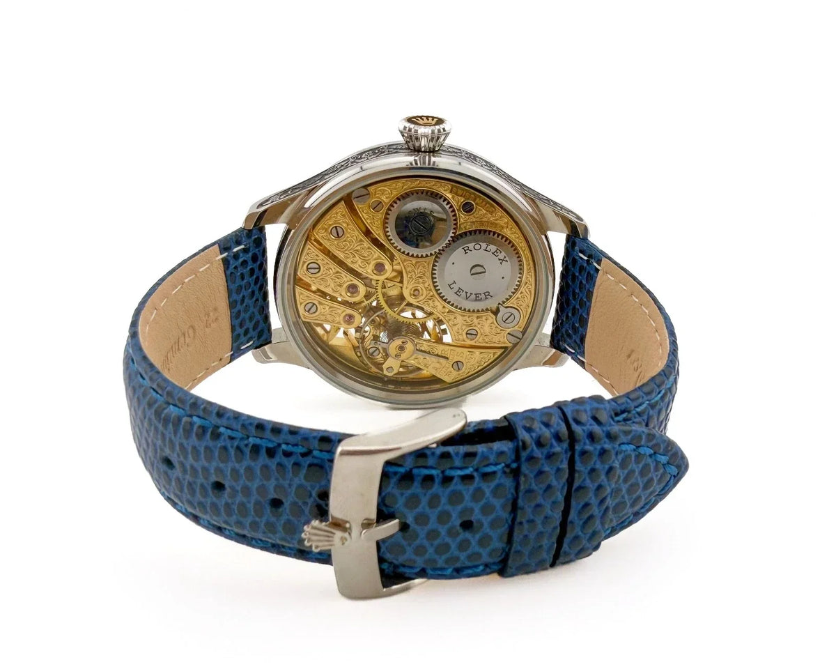 MONTRE ROLEX HOMME MOUVEMENT VINTAGE DANS UN BOITIER NEUF DE QUALITÉ, ENTIÈREMENT RÉVISÉE.