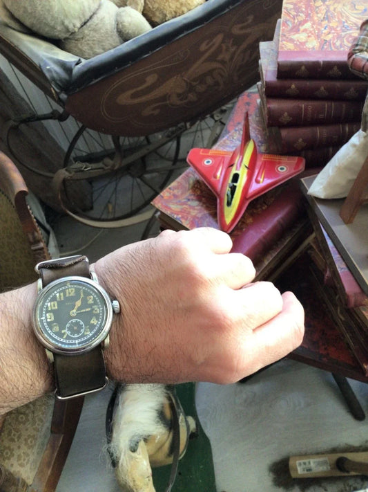 Vintage aviator watch