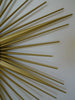 Vintage CHATY VALLAURIS sunburst mirror, convex witch mirror, 1950s