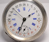 MONTRE GOUSSET ARGENT 3 AIGUILLES 12H ET 24H VINTAGE 1890 POCKET WATCH