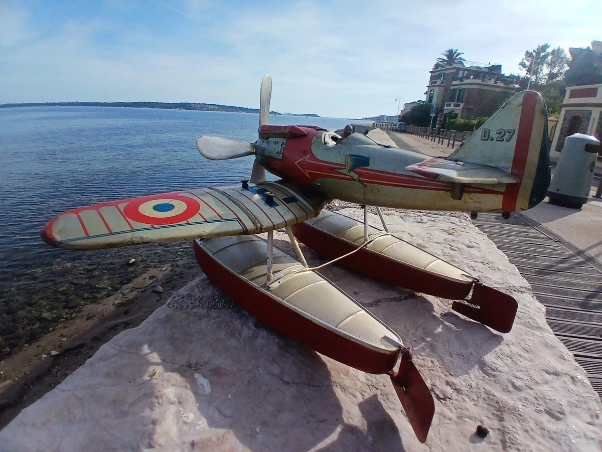 JEP SEAPLANE SCHNEIDER TROPHY NO JRD CIJ BING JOUET ANTIQUE POND BOAT