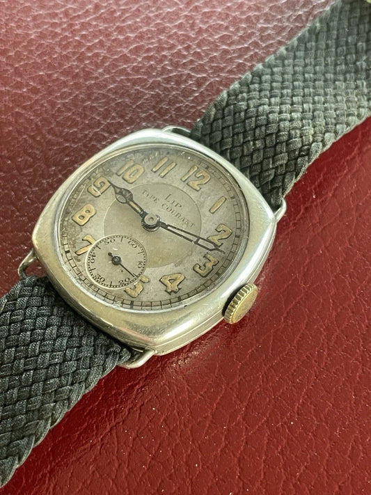 Vintage military watch, Lip brand, standard type