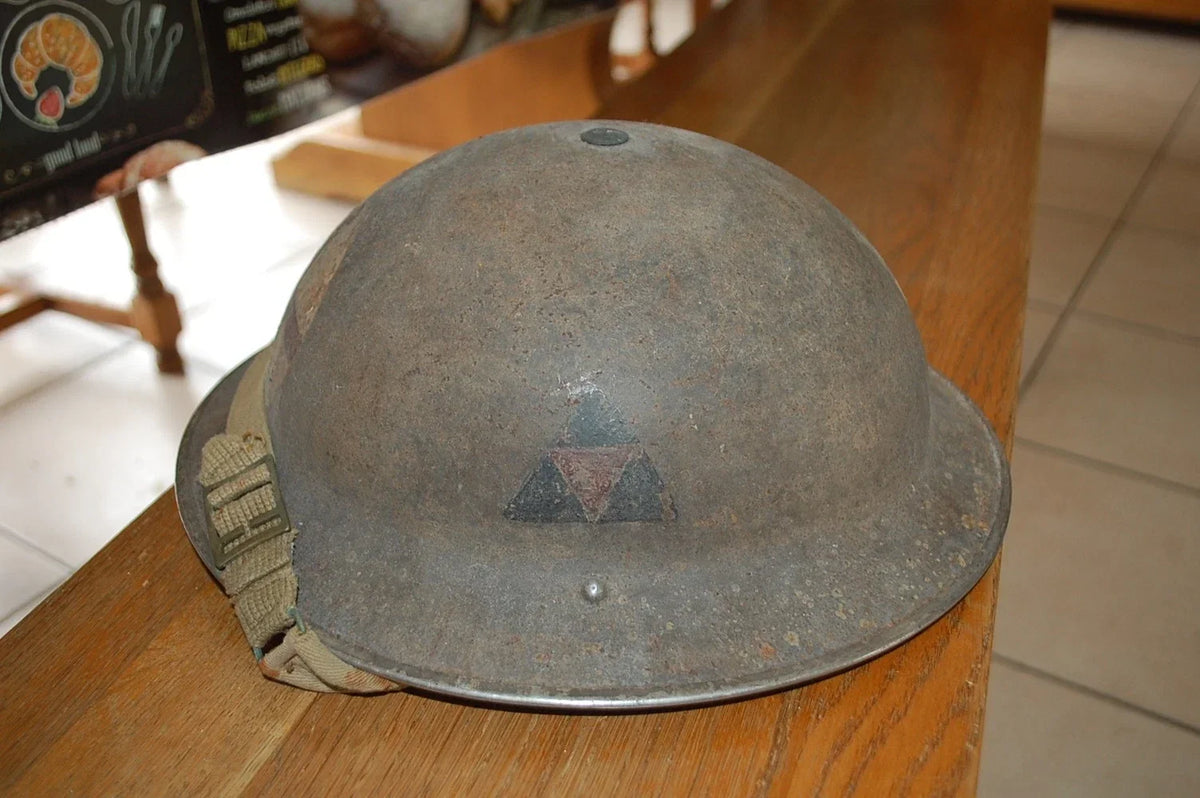 WWII British medic helmet