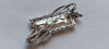 Ancien bijou en or blanc 14k