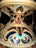 MAGNIFICENT LARGE BYZANTINE SARREGUEMINES STONEWARE VASE NO. 831