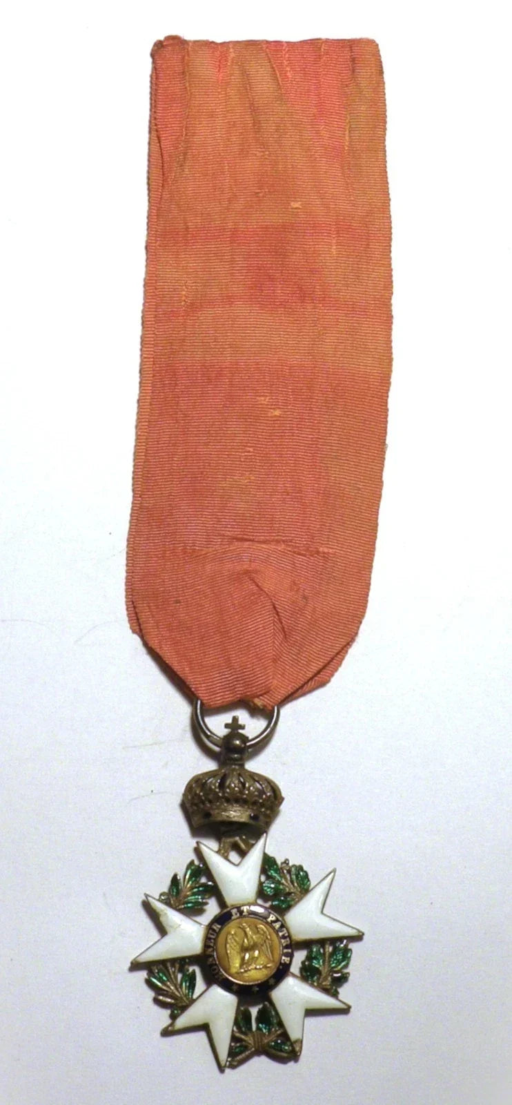 Legion of Honour medal, 2nd type, 1st Empire, Napoleon, silver, gold, 19th century