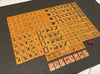 Vintage 1930s bakelite tiles, 152 pieces, late 1938, Macy brand