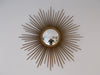 VINTAGE CHATY VALLAURIS SIGNED WITCH'S EYE MIRROR POILLERAT SUNBURST MIRROR XX