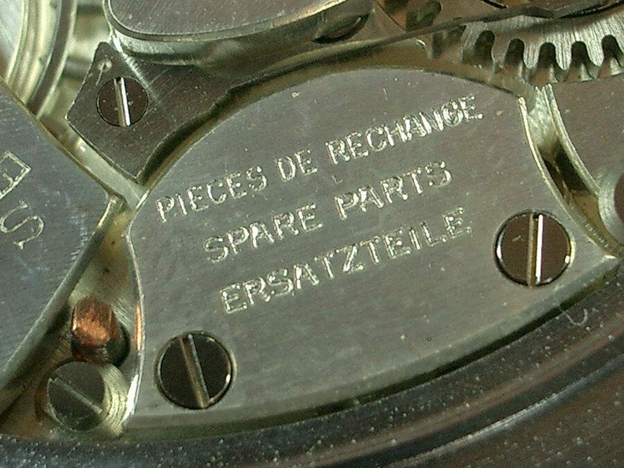 Antique Swiss Zivy & Cie chronograph pocket watch
