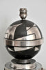 Lampe de table Art Déco en dinanderie, vers 1920-1930