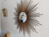 Chaty Vallauris Antique SUNBURST MIRROR Vintage 1950-1960 Design