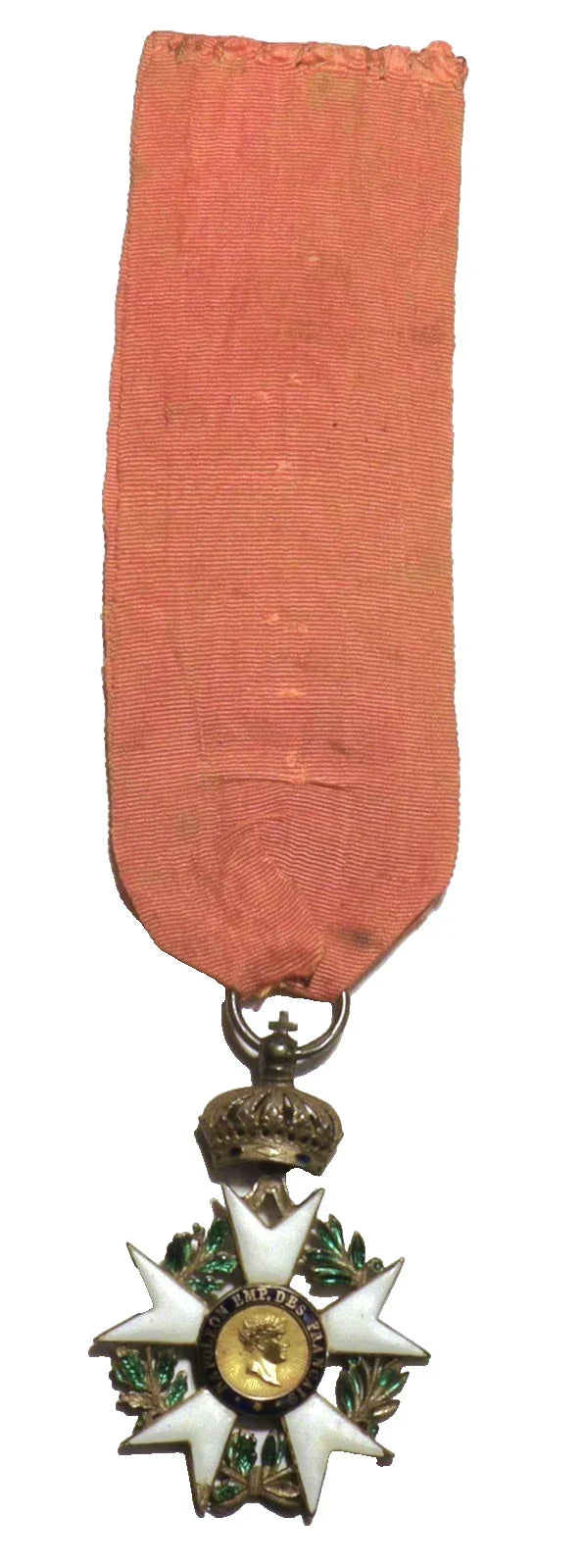 Legion of Honour medal, 2nd type, 1st Empire, Napoleon, silver, gold, 19th century