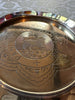 SUBLIME ANTIQUE RELIGIOUS GILT SILVER PATEN FOR COLLECTION