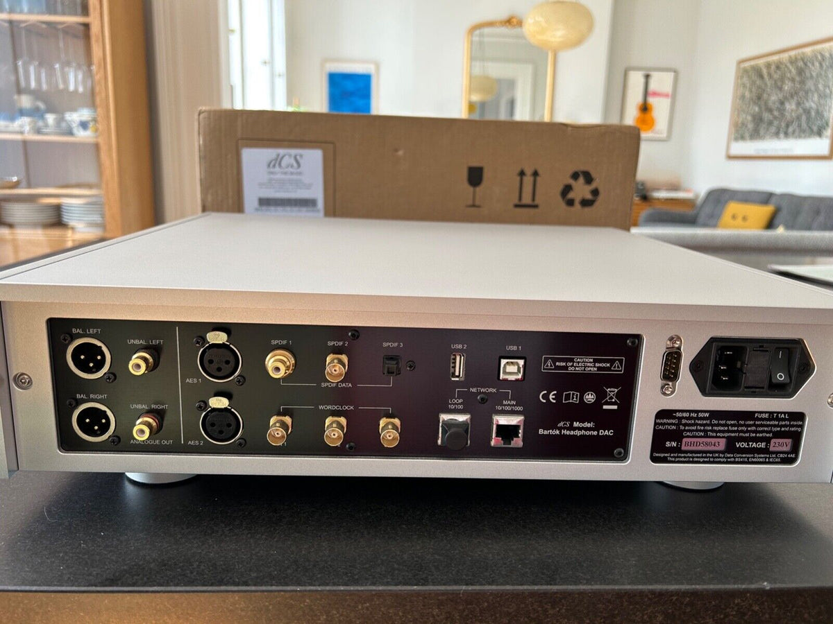 dCS Bartok 2.0 digital headphone amplifier/preamplifier