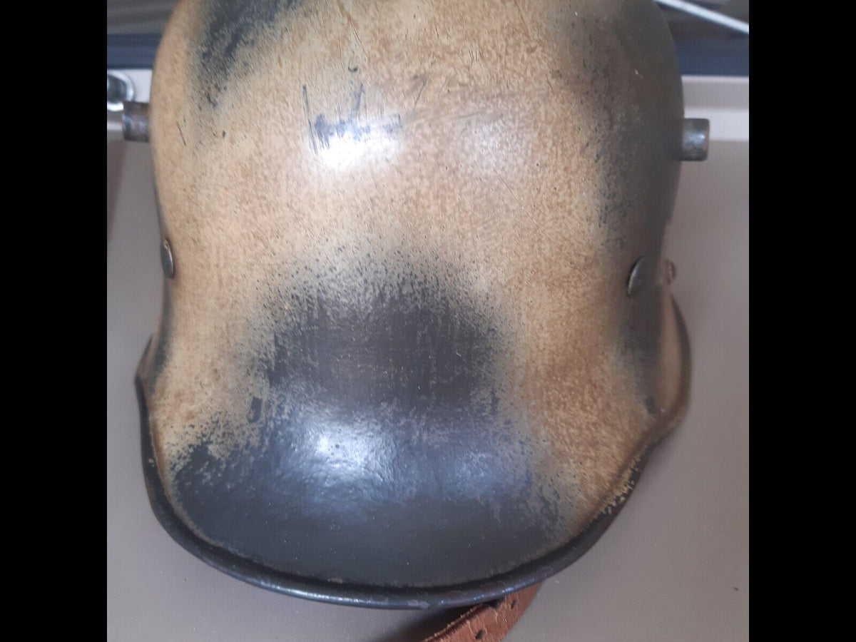 German coastal battery helmet Normandy