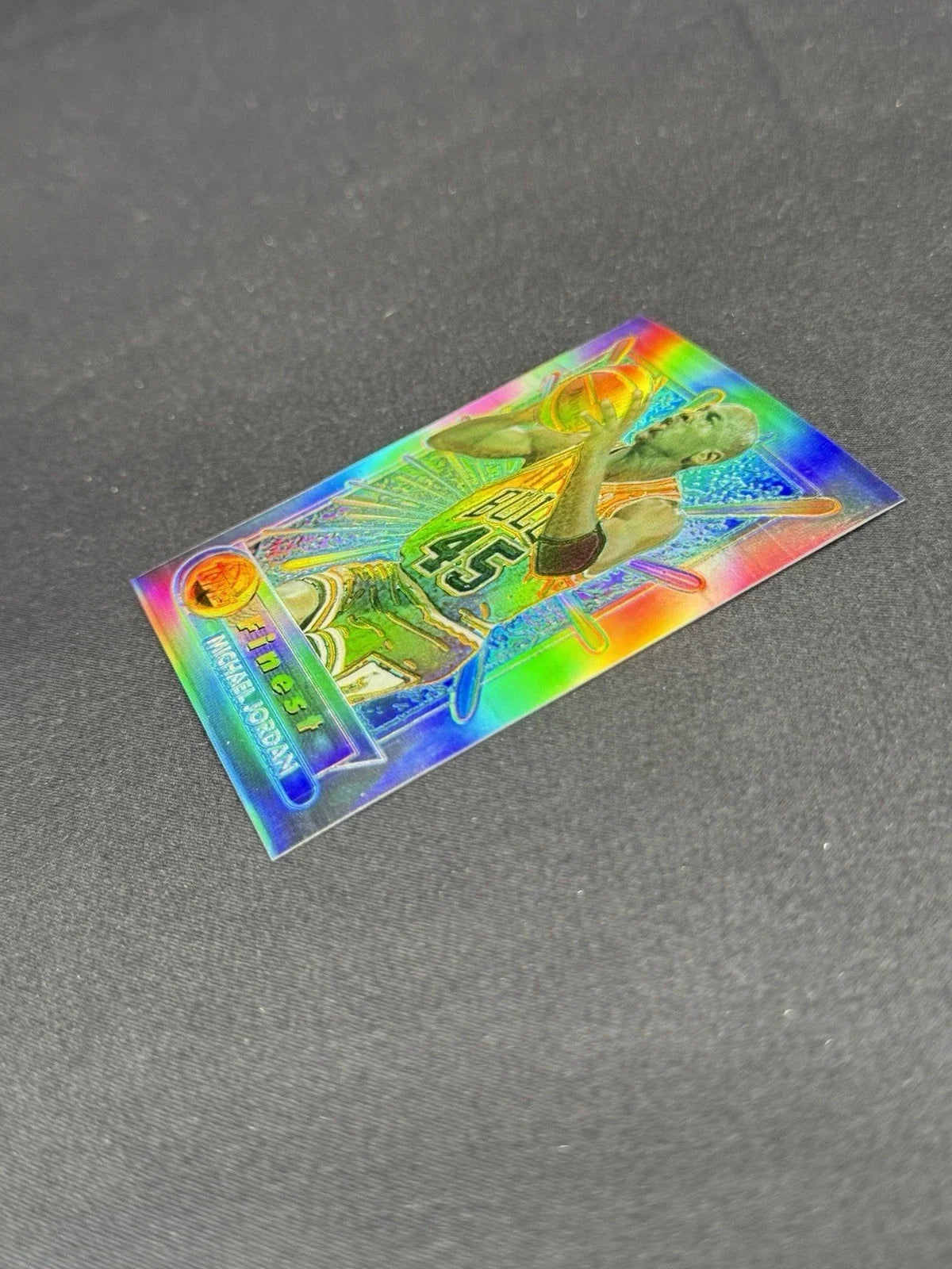 Topps Finest Michael Jordan refractor