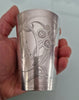 Superb Solid Silver Russian Beaker, 121g, Vermeil