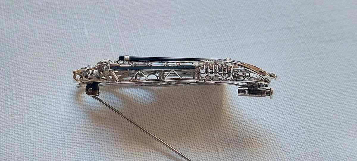 Antique 14K white gold jewelry