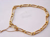 Belle gourmette en or 18 k de 7,65 g