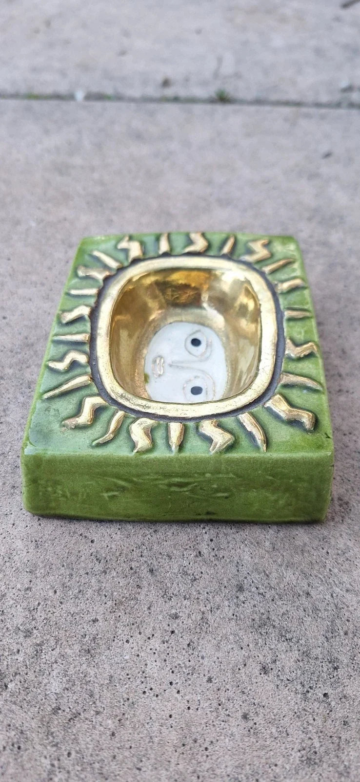 Céramique Soleil Mithé Espelt Ancien