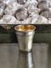 Antique Solid Silver Liqueur Glass Set, Minerva Hallmark, 19th Century