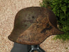 WW2 German M42 camouflage helmet