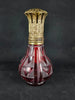 Antique signed Saint Louis crystal Lampe Berger