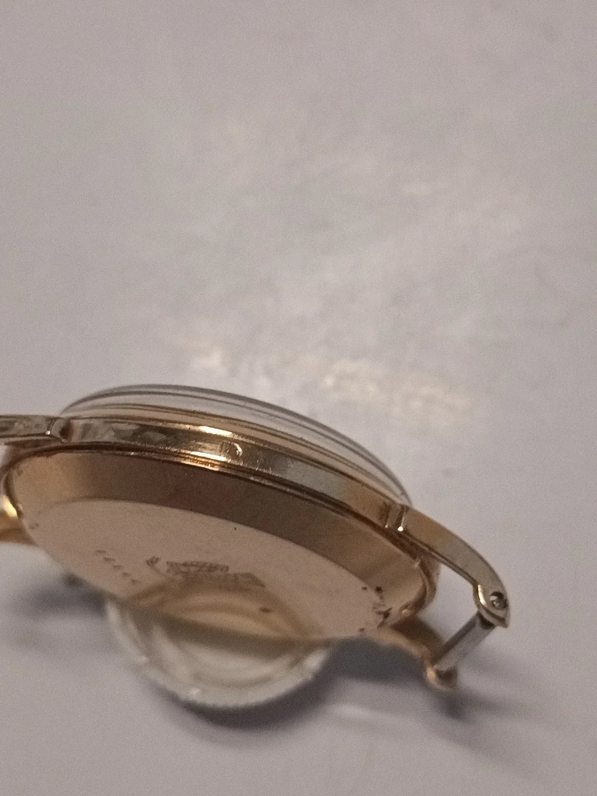 LIP MECHANICAL WATCH IN GOLD, EAGLE'S HEAD HALLMARK
