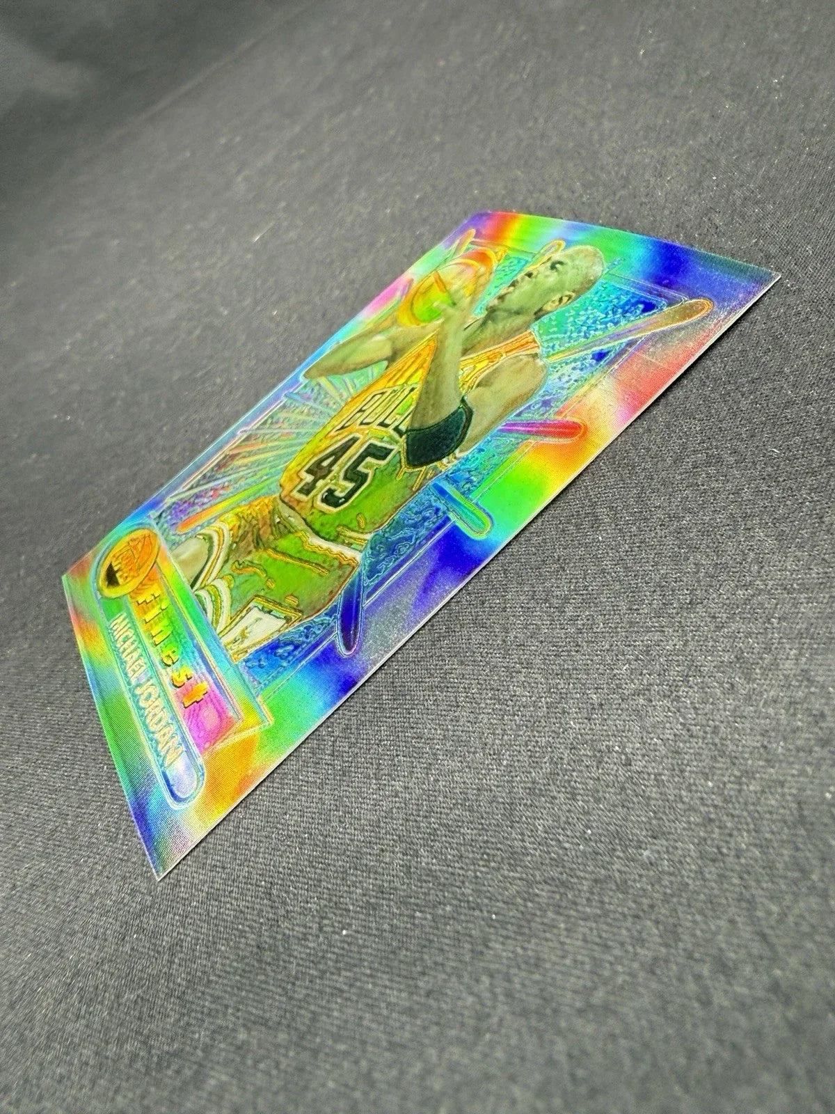 Topps Finest Michael Jordan refractor