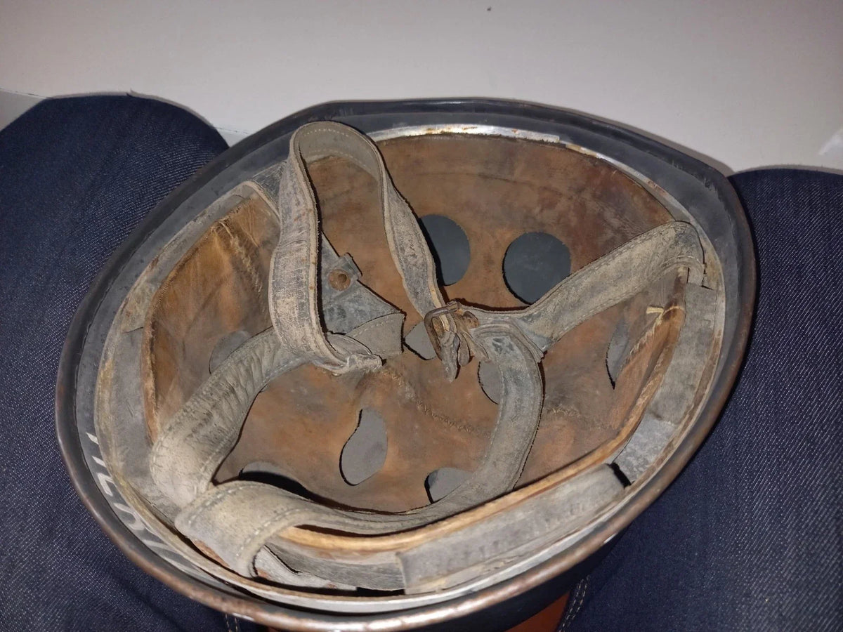 WW2 German paratrooper helmet