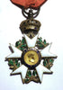 Legion of Honour medal, 2nd type, 1st Empire, Napoleon, silver, gold, 19th century