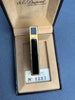 S.T. Dupont Chinese lacquer lighter with dragon motif, gold-plated