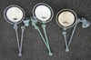 Lot of 3 vintage Jielde workshop factory industrial lamps