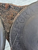 LAMPE GRAS / Beautiful antique sheet metal workshop lamp signed GRAS / All original