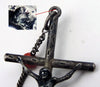 Antique large rosary made of faceted coral beads and solid silver, weight 36 g