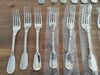 Christofle Chinon silver-plated flatware set, 60 pieces
