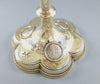 19th-century solid silver vermeil chalice by Demarquet Frères
