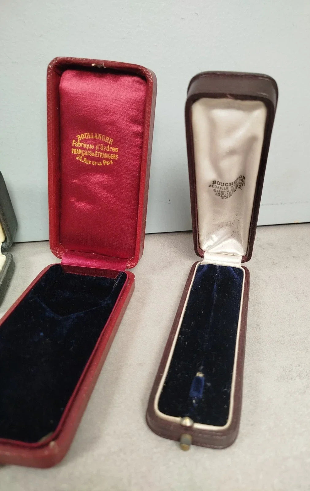 Set of 8 velvet jewelry and watch storage gift boxes for jewelry stores E44