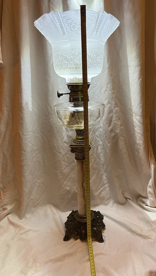 Antique kerosene lamp